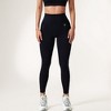 Anna-Kaci Active Women's High Waist Full-Length Seamless Leggings with Ultra-Stretchy Fabric - 2 of 4