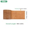Unique Bargains Self Adhesive Realistic Wood Grain Durable Multi Use Masking Tape 1 Pc - 3 of 4