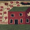 Park Designs Red House Hooked Rug 24" x 36" - image 3 of 3