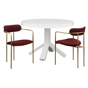 3Pc Canton Contemporary Dining Set - Buylateral - 1 of 4