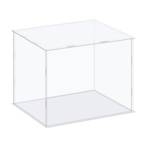 Unique Bargains Acrylic Dustproof Protection Showcase for Collectibles Display - 1 of 3