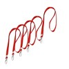 Unique Bargains Metal Swivel J-Hook Fashionable Badge Holder Red 10 Pcs - 4 of 4