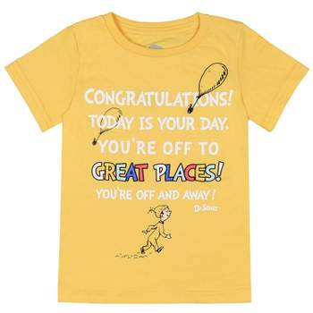 Dr. Seuss Toddler Boy's Congratulations Today Is Your Day Graphic T-Shirt