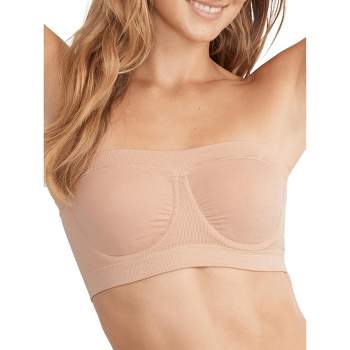 Women's Seamless Push-Up Freedom Bandeau Bras Underarm Smoothing Bandeau  Bra for Large Bust