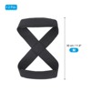 Unique Bargains Cotton SBR Sponge Pads Figure Lifting Straps 2 Pcs - 2 of 4