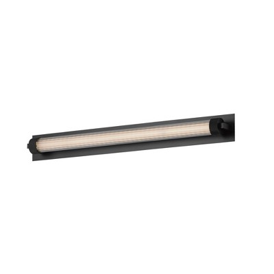 ET2 Lighting Doric 1 - Light Wall Light in  Black