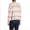 Women's Knit Stripe Soft Marled Crewneck Sweater - Abound - 2 of 2