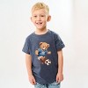 The Juniper Shop Watercolor Soccer Bear Youth Short Sleeve Tee - 3 of 4
