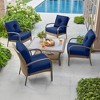 ARTPLAN Deep Seat Pillow and High Back Chair Cushions Outdoor Water Repellent Replacement Patio Seating Cushions - 2 of 4