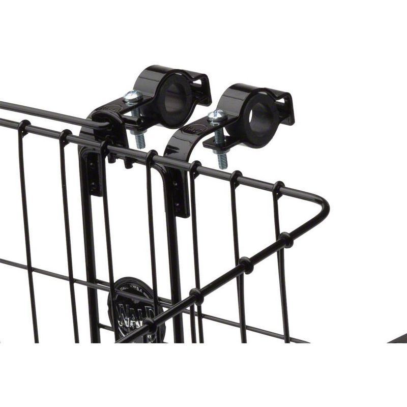 Wald 3339 Multi-fit Rack and Basket Combo: Gloss Black Basket Dimensions: 14.5 x 9.5 x 9", 3 of 4
