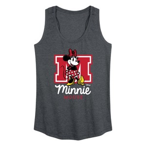 Women's - Disney - Minnie Mouse Graphic Racerback Tank - 1 of 4