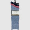 Signature Gold by GOLDTOE Men's Ultra Soft Ribbed Crew Socks 3pk - 6-12.5 - 2 of 2