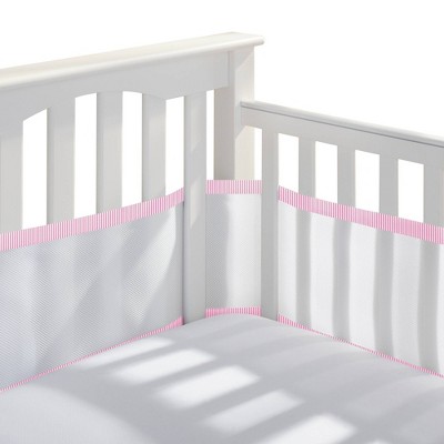 Breathable crib 2025 bumper target