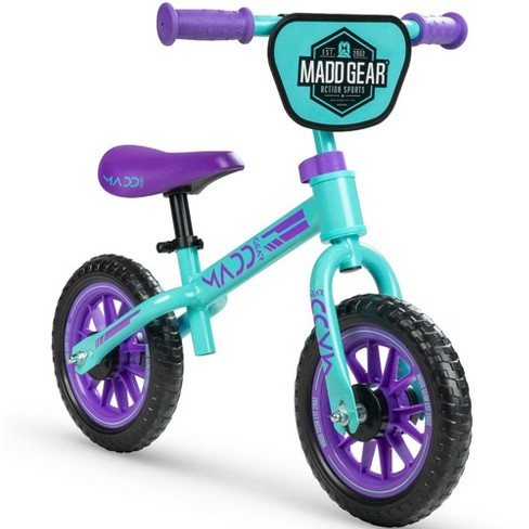 Madd Gear 10 Inch Toddlers Balance Bike Kids Training Bicycle Blue Target