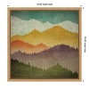 Amanti Art Mountain View by Ryan Fowler Framed Canvas Wall Art - 4 of 4