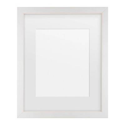 Trademark Fine Art 16"x20" Heavy Duty Eggshell Frame with White Mat