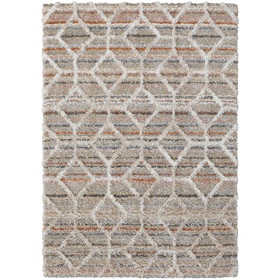 Mynka Transitional Diamond Area Rug