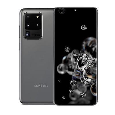 Manufacturer Refurbished Samsung Galaxy S20 Ultra 5G G988U (Fully Unlocked) 128GB Cosmic Gray (Excellent)