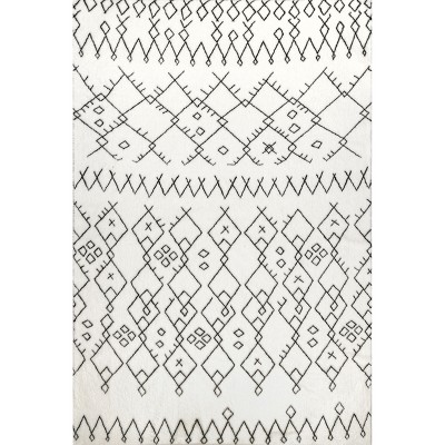 nuLOOM Bev Cozy Plush SuperiorWash Machine Washable Fluffy Shag Indoor Area Rug