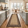 Modern Bordered Area Rugs Washable Contemporary Indoor Rug - 4 of 4