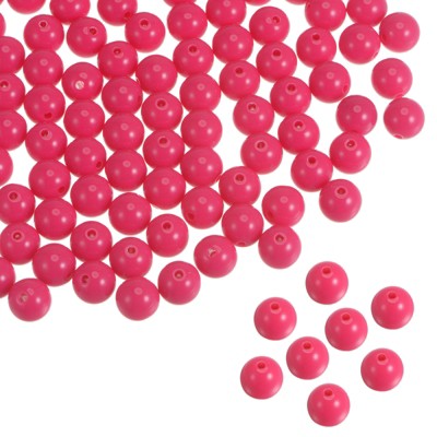 Unique Bargains Loose Craft DIY Earring Necklace Making Acrylic Round Beads 900 Pcs