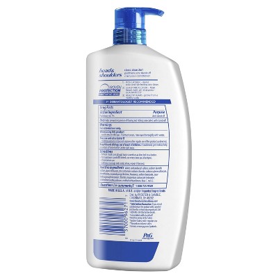 Head & Shoulders 2-in-1 Classic Clean Shampoo - 32.1 fl oz, Size: 33.9fl oz