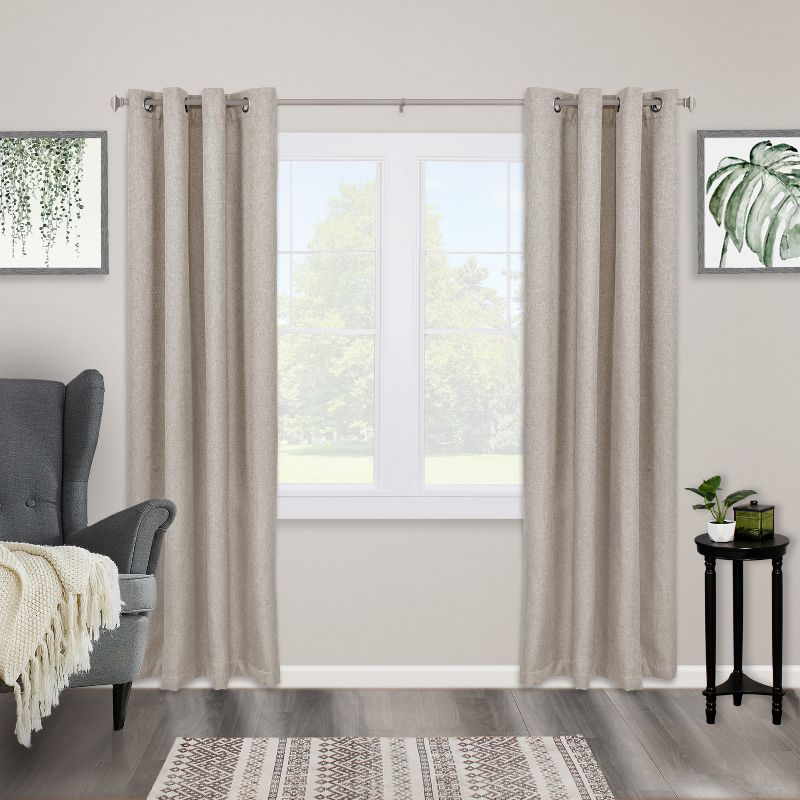 Kenney Mission 1" Premium Decorative Window Curtain Rod, 3 of 5