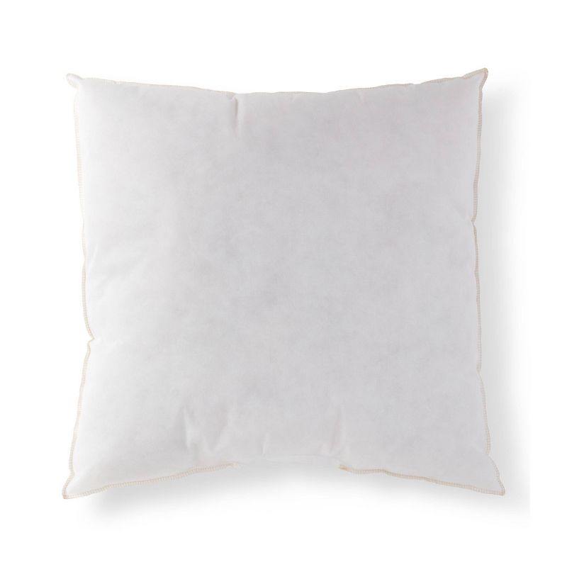 Kensington Garden 20"x20" Oversize Burlap Pillow Front Panel Interior Cotton Lined, 3 of 4
