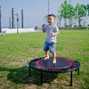 KWPZQEB 40 Inch Mini Exercise Trampoline, Compact Fitness Trampoline for Kids & Adults, Fitness Rebounder for Indoor, Garden, Max Load 330lbs - 4 of 4
