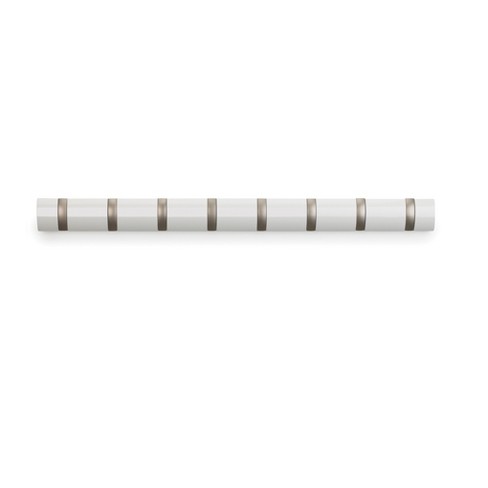 Umbra Flip Decorative Hook Rack White : Target