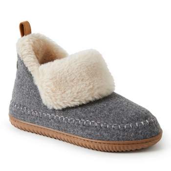 Jessica Simpson Womens Micro-suede Bootie Slipper - Grey/extra Large ...