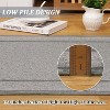 Washable Indoor Area Rug, Ultra Thin Non Slip Stain Resistant Floor Mat, Low Pile Soft Carpet for Living Room Dining Room Bedroom - 3 of 4