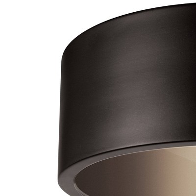 Teagan 13'' Dark Bronze Modern Indoor/Outdoor Flush Mount Ceiling Light