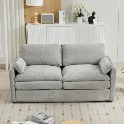 NicBex Couches for Living Room 31.9" Comfy Cloud Sofa Upholstered Oversized Single Armchair Sofa with Cushion