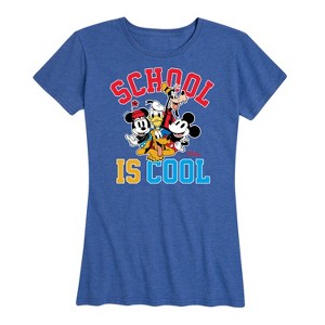 Women's - Disney - School Is Cool Short Sleeve Graphic T-Shirt - 1 of 4