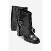 LORE - Black Patent Leather Block Heel Boot (Women) | Forever & Always Shoes - 2 of 4