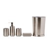 Saturday Knight Ltd Roche Modern Iron Construction Bath Waste Basket - 10.33x7.78x7.78", Nickel - 4 of 4