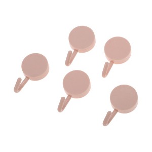 Unique Bargains Utility Colorful Hook Blue 1.97"x1.18" 5Pcs - 1 of 4