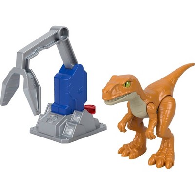 Photo 1 of Imaginext Jurassic World Atrociraptor Tiger Action Figure with Harness
