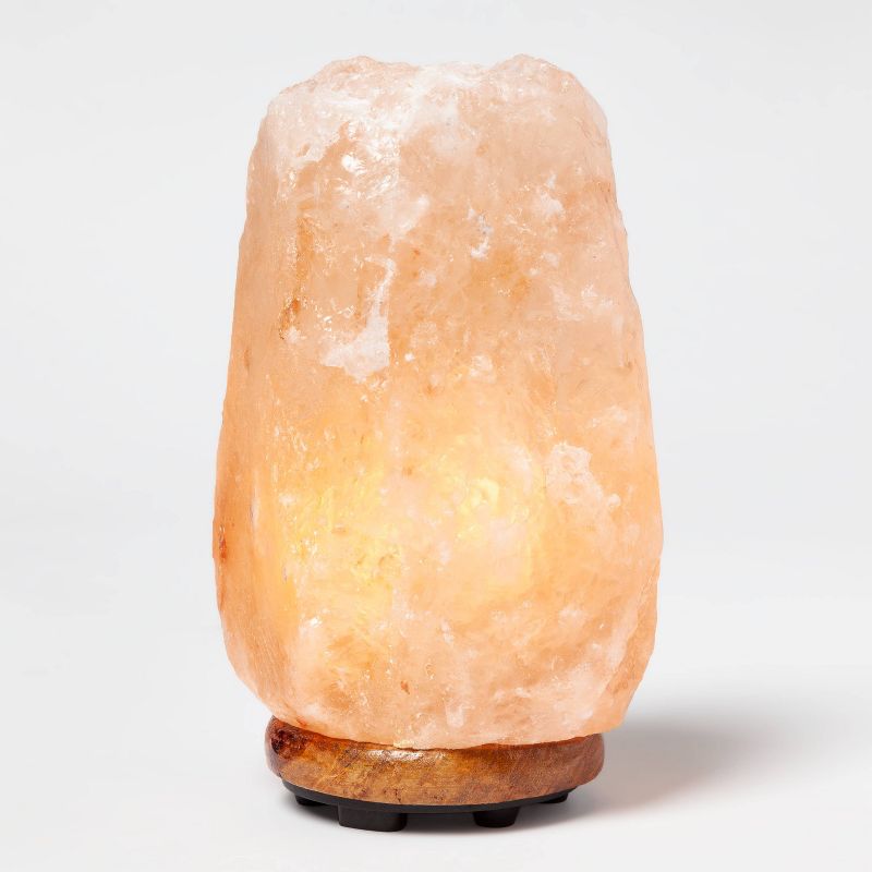 Salt Table Lamp Natural - Himalayan Glow, 3 of 11