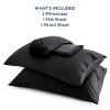 Bedsure | Rayon Derived from Bamboo Sheet Set Stay Cool & Comfy - 4 of 4