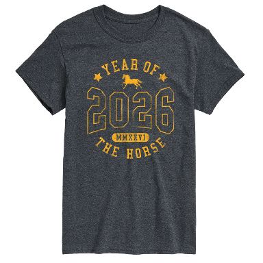 Men's Instant Message 2026 Year of the Horse Short Sleeve Graphic