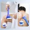 Ridstar Back and Body Lotion Applicator with Long-Handled Folding Handle-Blue - 4 of 4
