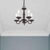 Livex Lighting Williamsburgh 5 - Light Chandelier in  Bronze - 2 of 4