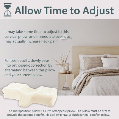 Therapeutica Orthopedic Memory Foam Neck Support Pillow