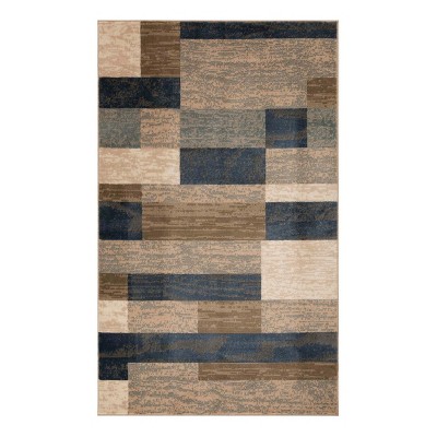 Contemporary Patchwork Geometric Indoor Area Rug by Blue Nile Mills