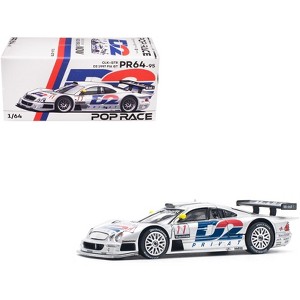 Mercedes-Benz CLK GTR #11 "D2 Privat" "FIA GT Championship" (1997) 1/64 Diecast Model Car by Pop Race - 1 of 4