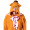 Disney The Muppets Unisex Adult Fozzie Bear Costume Plush Kigurumi Union Suit Pajama - 2 of 4