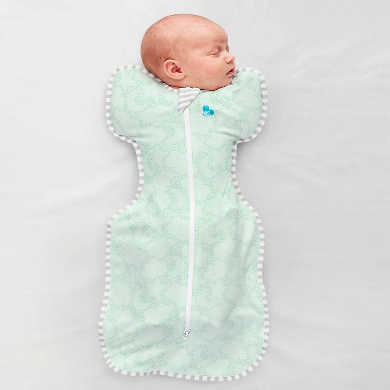 Love To Dream Swaddle UP Adaptive Organic Swaddle Wrap - Celestial Dot Mint, 3 of 8