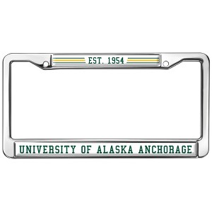 University of Alaska Anchorage Full Size Standard License Plate Metal Frame - 1 of 4